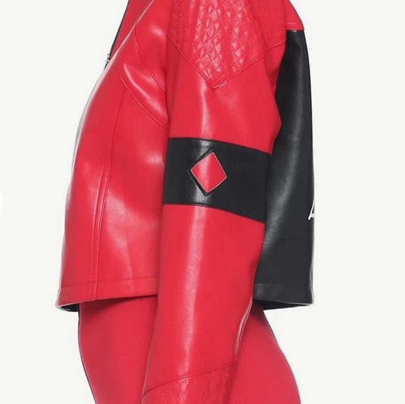 DC Comics The Suicide Squad Harley Quinn Live Fast Die Clown Jacket - Picture 4 of 6